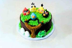 angry birds cakes
