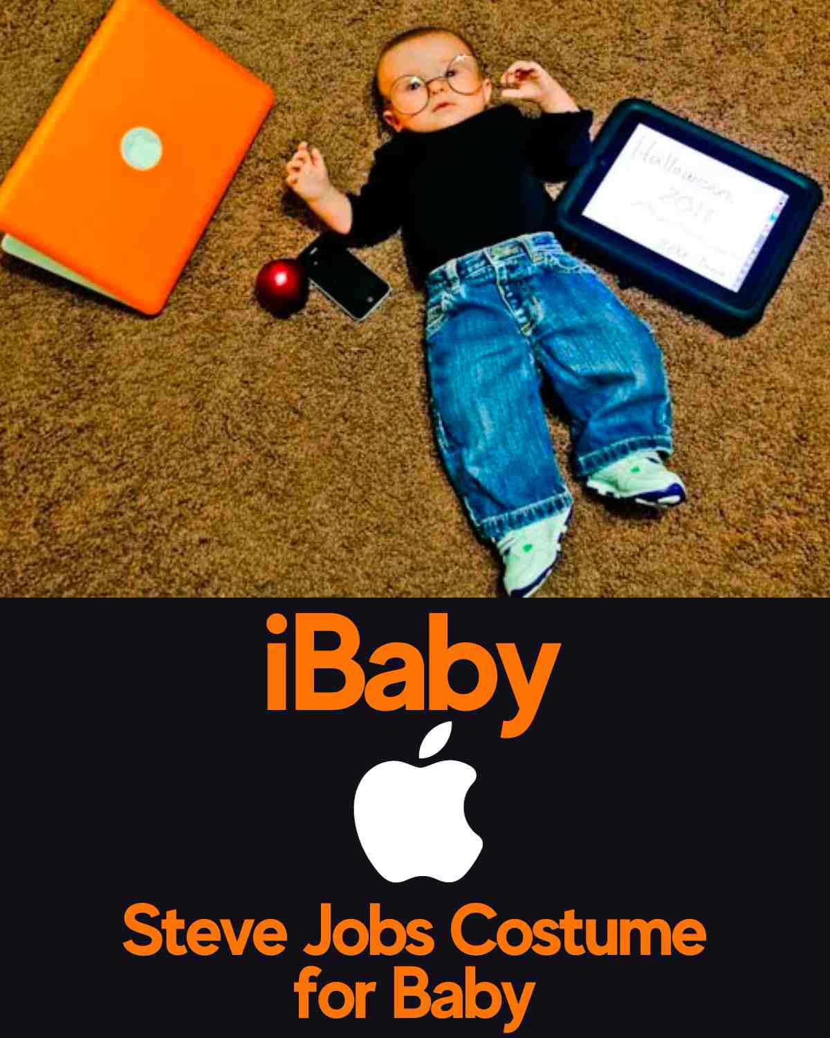 ibaby steve jobs costume for baby ibaby steve jobs costume for baby