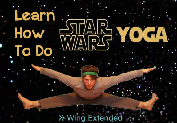 star wars yoga poses