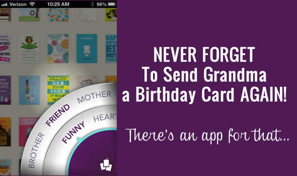 birthday card app