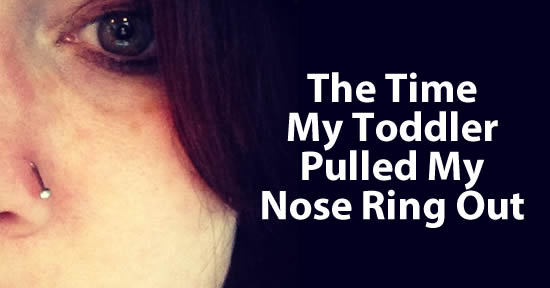 pulled my nose ring out pulled my nose ring out