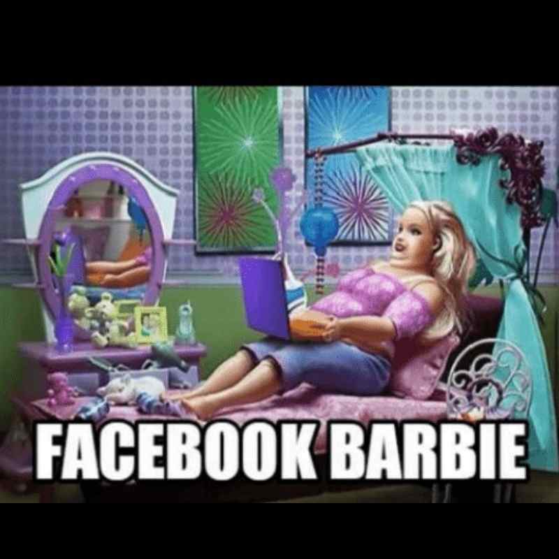 facebook barbie meme facebook barbie meme