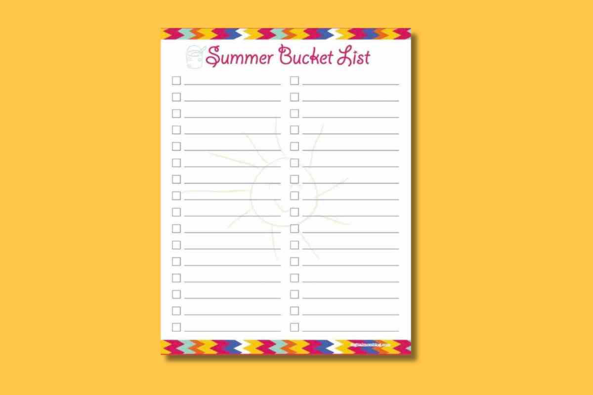 summer bucket list printable pdf 1 summer bucket list printable pdf