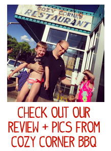 Cozy Corner BBQ in Memphis, TN cozy corner bbq review