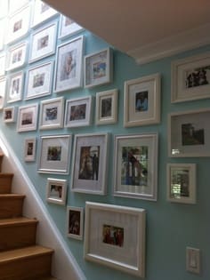 photo wall white frames 1 photo-wall-white-frames