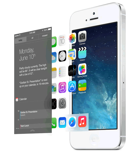 ios 7 layers