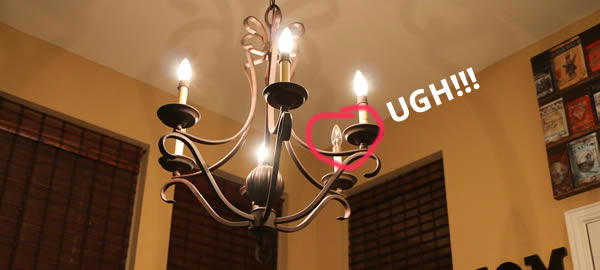 candelabra light bulb