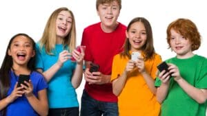 kids and cell phones