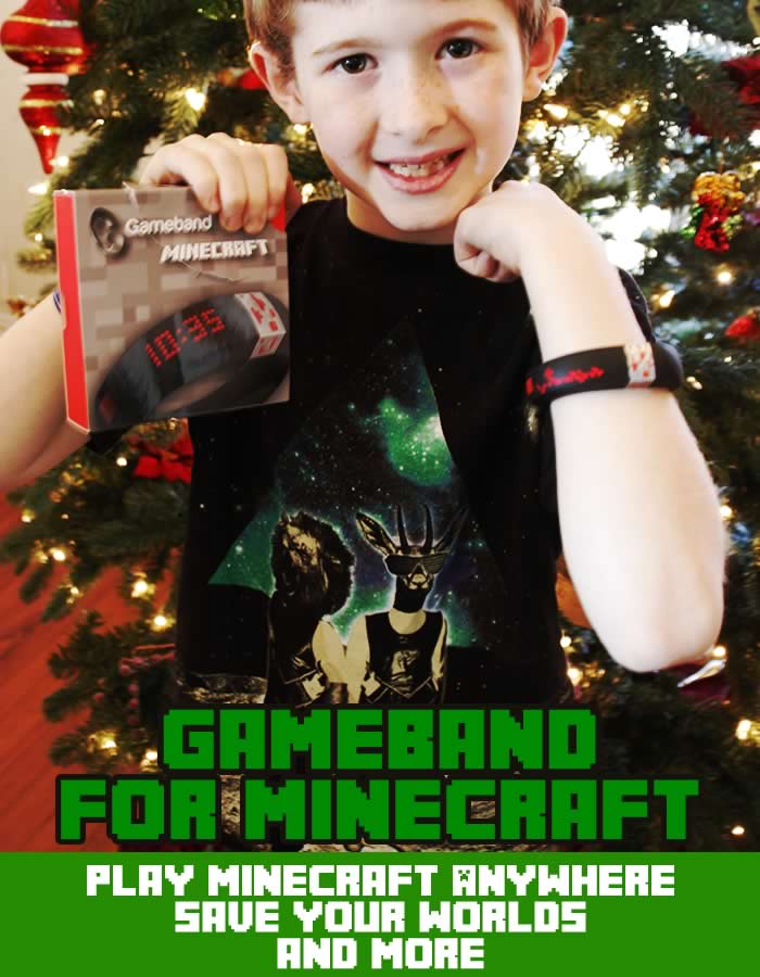 portable minecraft gameband portable minecraft gameband