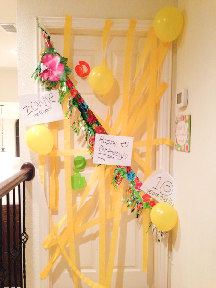 birthday door birthday door