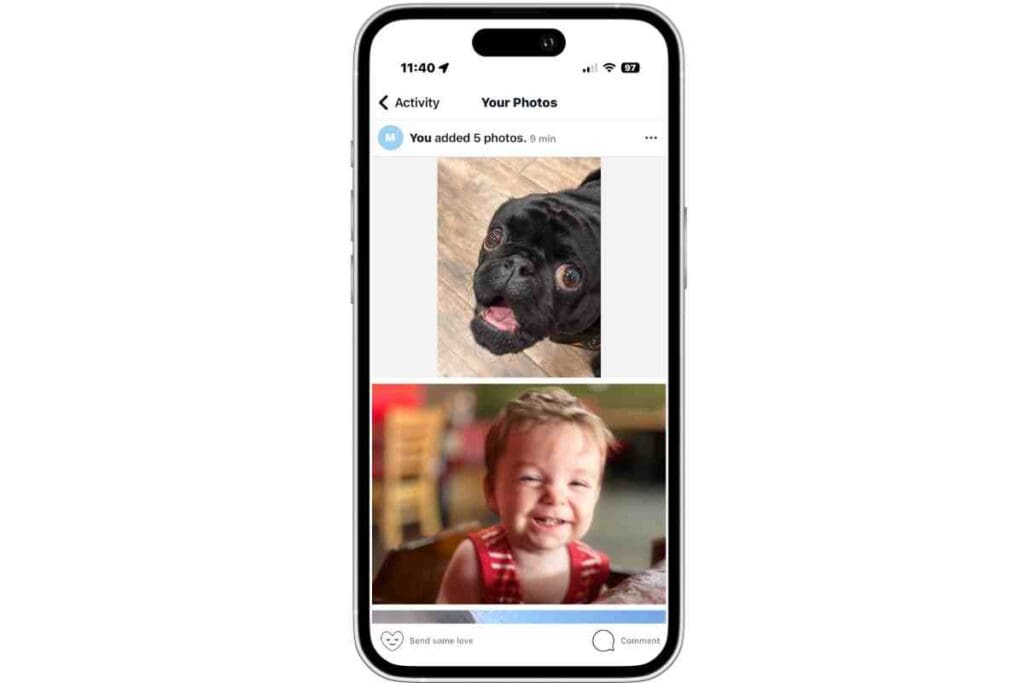aura smart frame app aura app to manage digital photo frame