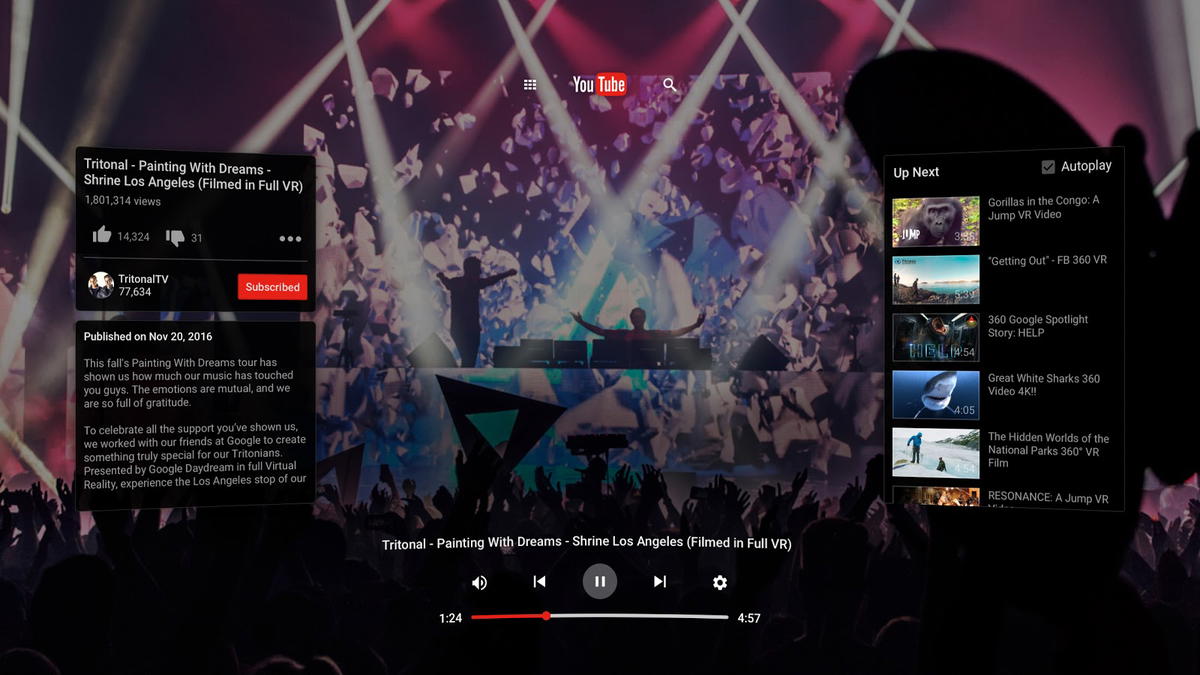 youtube vr app youtube vr app
