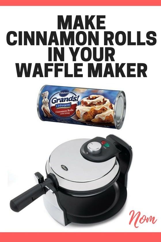 cinnamon roll waffles recipes pinterest e1581363476583