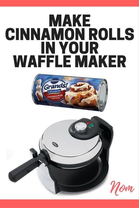 cinnamon roll waffles recipes pinterest cinnamon roll waffles recipe