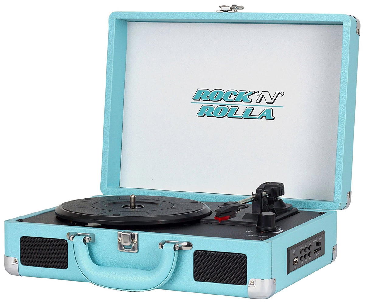 USB Record Player - turntable can record records The built-in USB port allows you to record what's playing on the Rock N Rolla and save it as an MP3 to the connected USB drive. USB Record Player