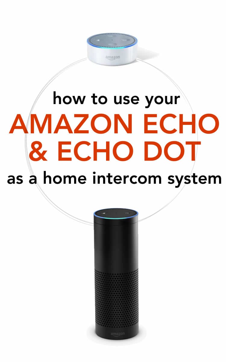 Alexa Intercom Skill Setup with a Echo home-intercom-alexa-echo