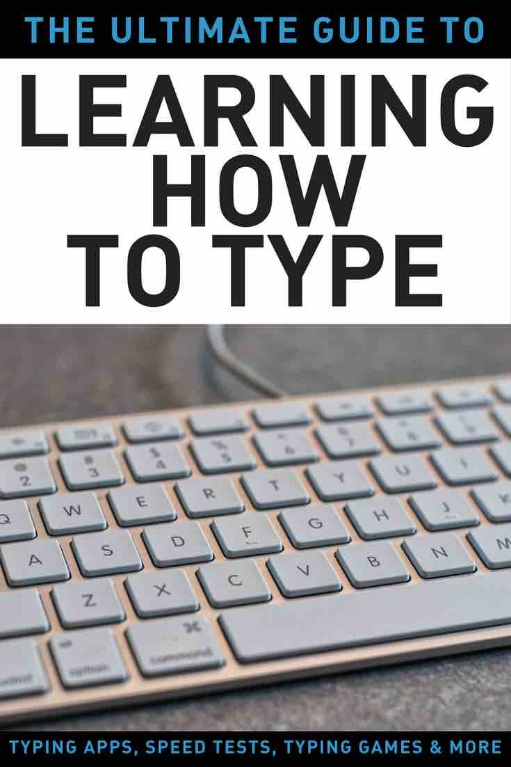 LEARN TO TYPE learning how to type photo of keyboard