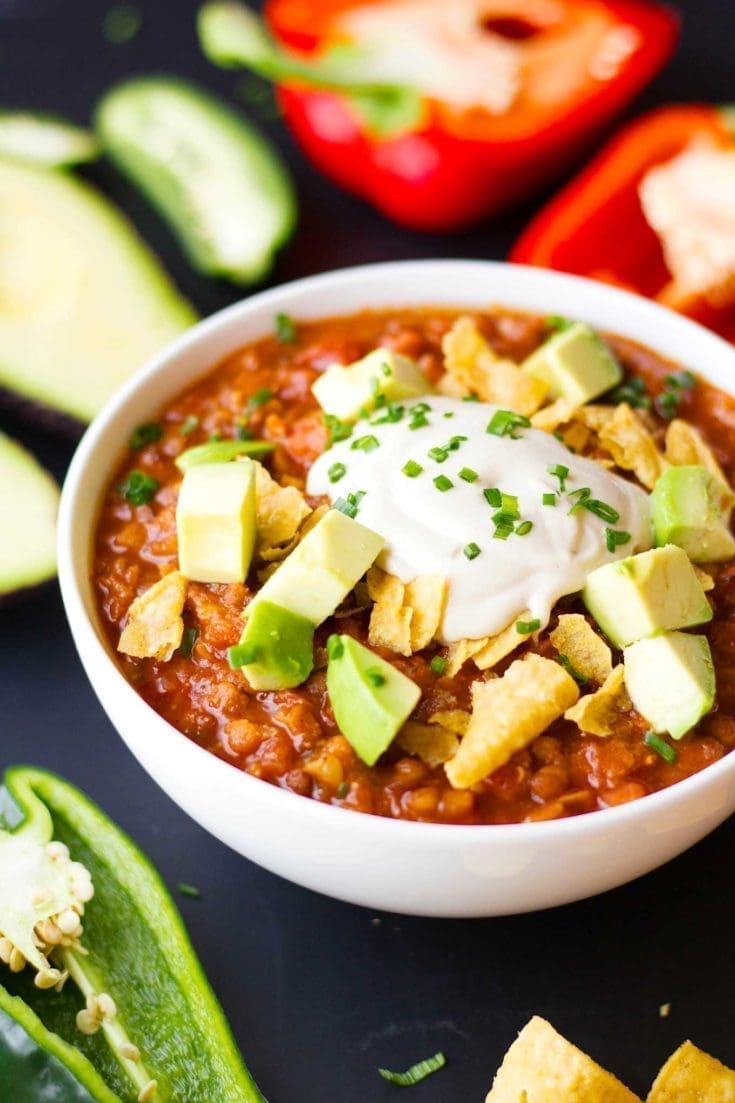 vegan pressure cooker chili instant pot 8