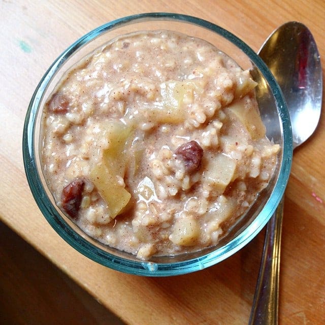 cinnamon raisn cinnamon steel cut oats