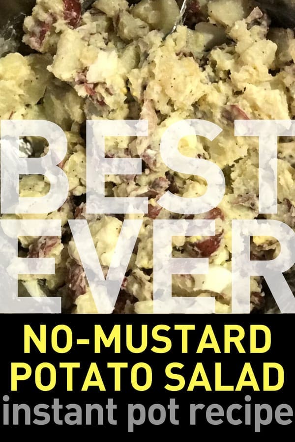 best instant pot potato salad recipe no mustard potato salad instant pot recipe