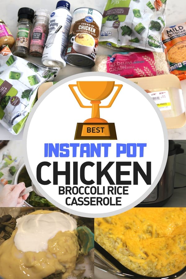 Instant Pot Chicken Broccoli Rice Casserole best-instant-pot-casserole