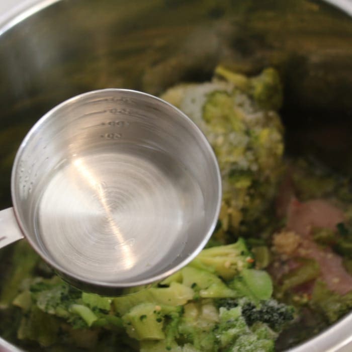 Instant Pot Side Dish Broccoli Rice Casserole