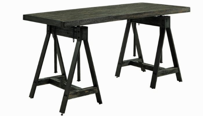 adjustable wood desk