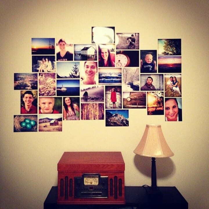 photo wall arrangement Photo Wall Arrangement