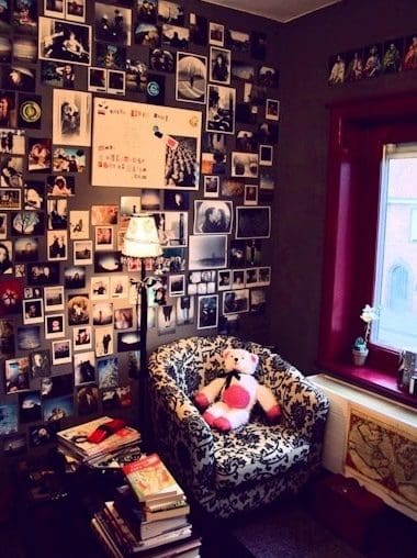 photo collage on wall Hodge Podge Photo Collage