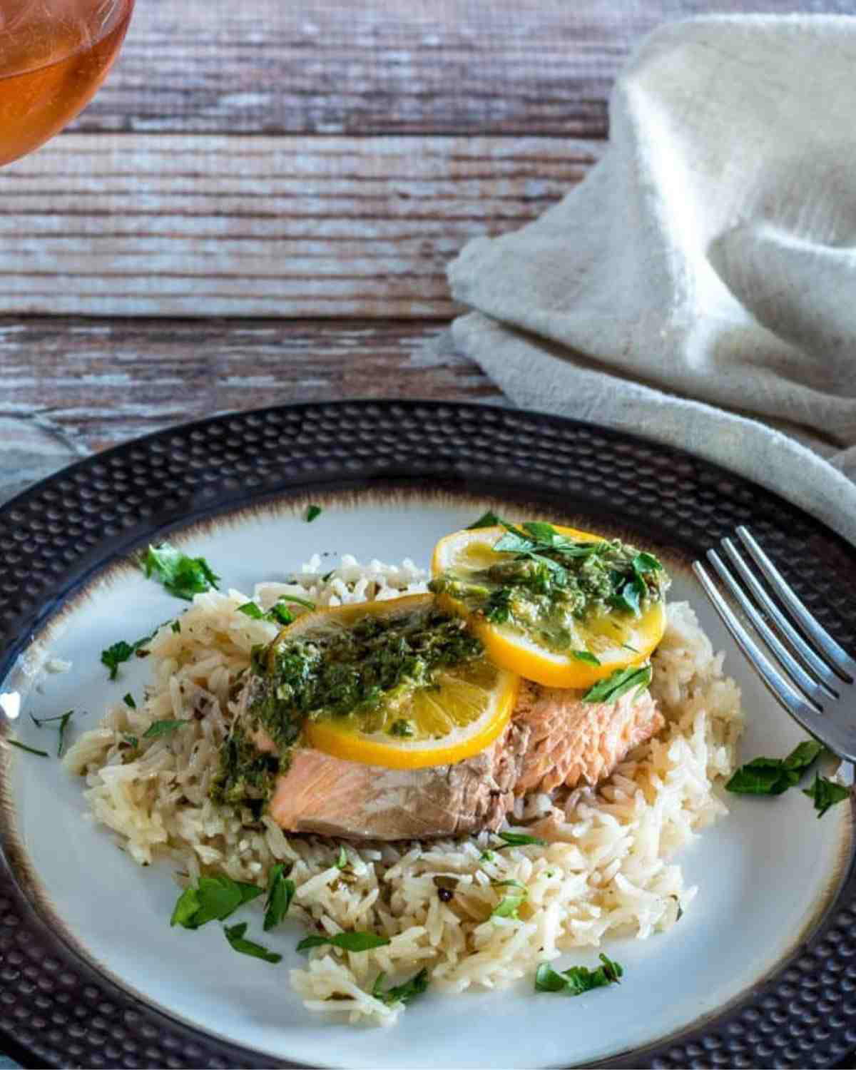 Salmon instant pot recipe yummy salmon and rice meal is a healthy instant pot recipe