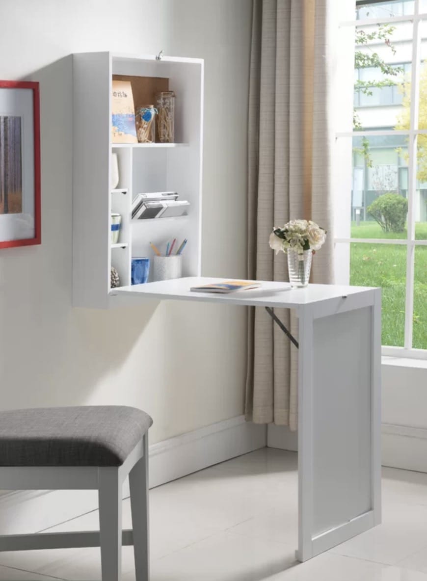 wall mounted desk