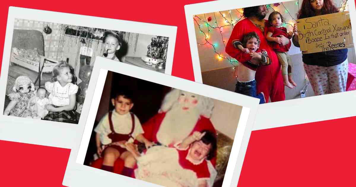 hilariously funny christmas pictures collage of funny christmas pictures