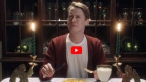 google home – home alone video – products in video