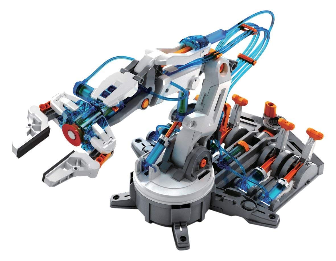 hydraulic arm great STEM toy - tech gift ideas for boys robotarm