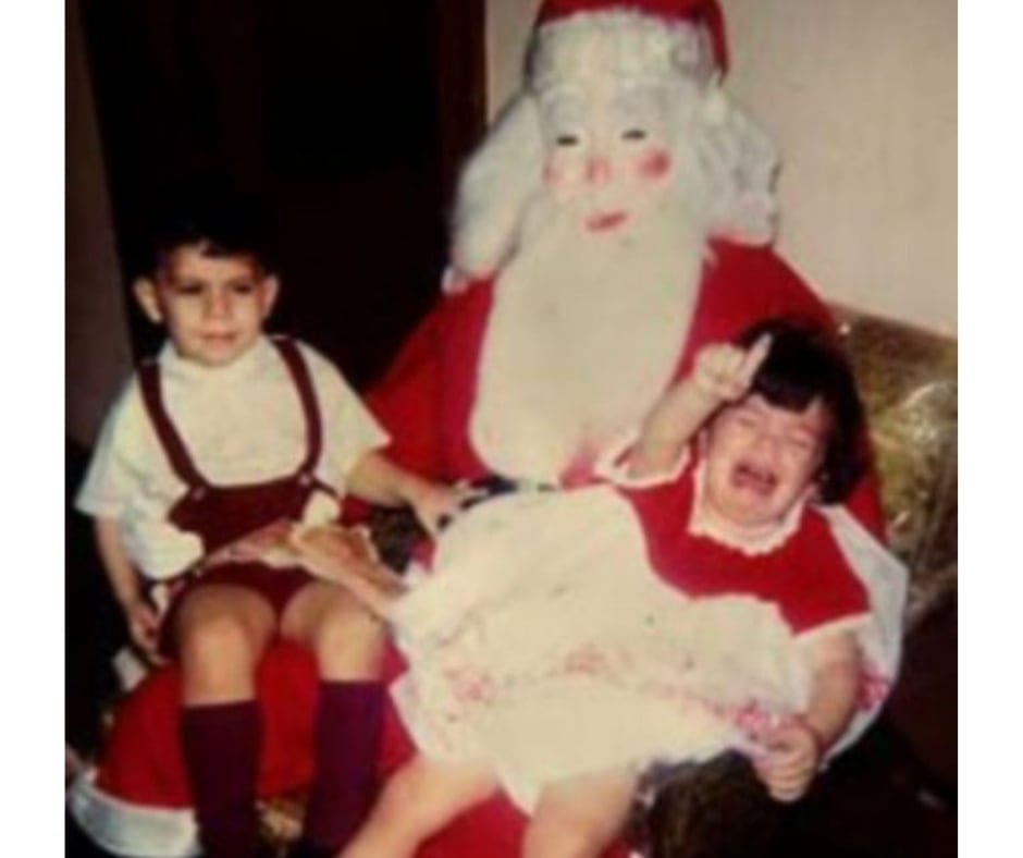 creepy santa scaryvintagesanta