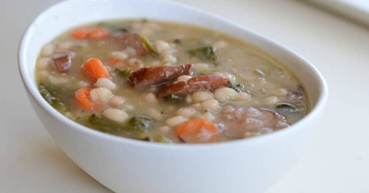 instant pot sausage bean soup FB