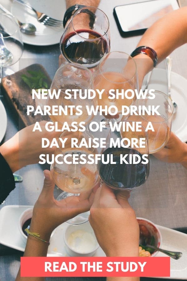 WINE GLASS A DAY PARENTING STUDY
