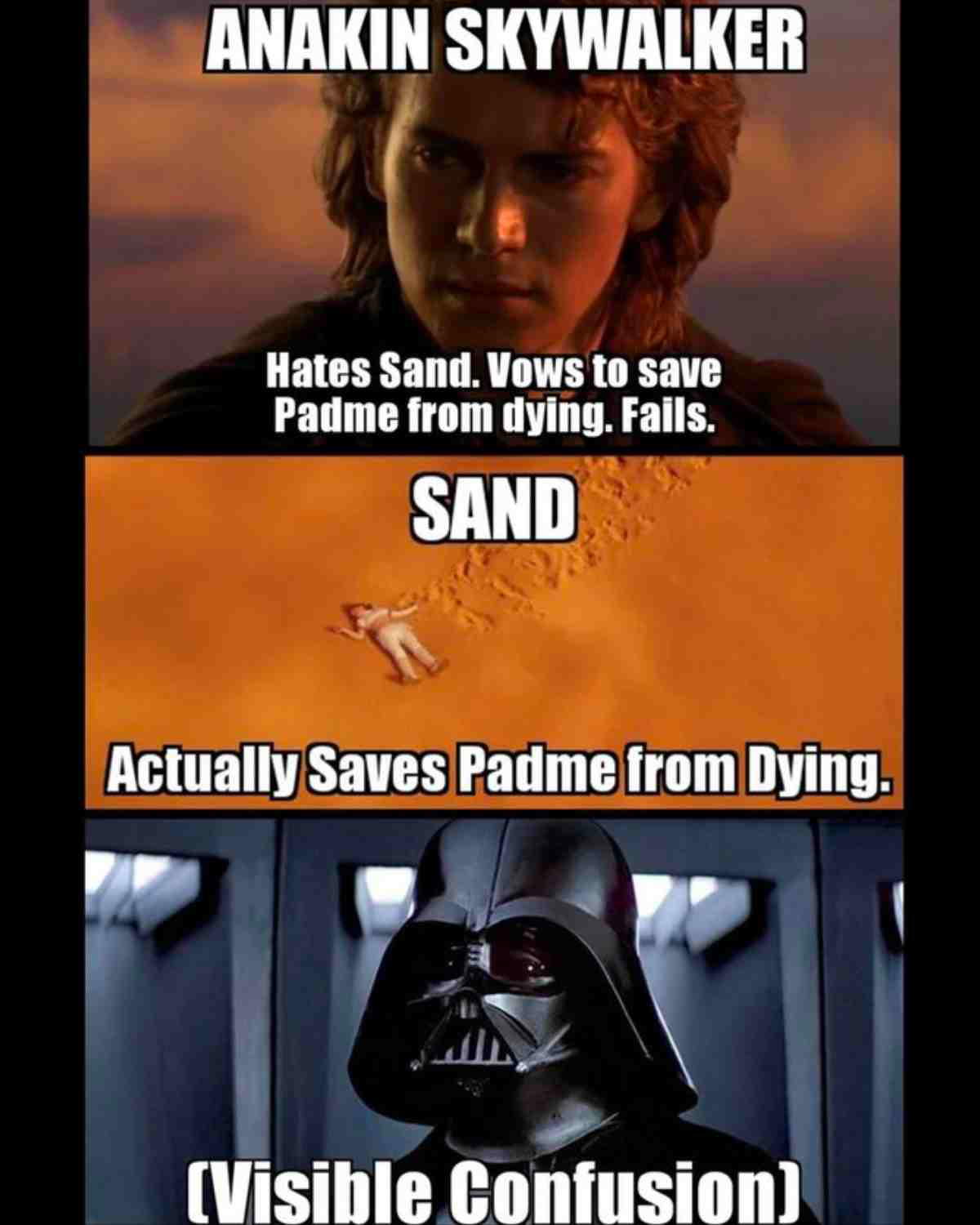 anakin padme meme anakin padme meme hate snad vows to save padme fails, sand actually saves padme from dying