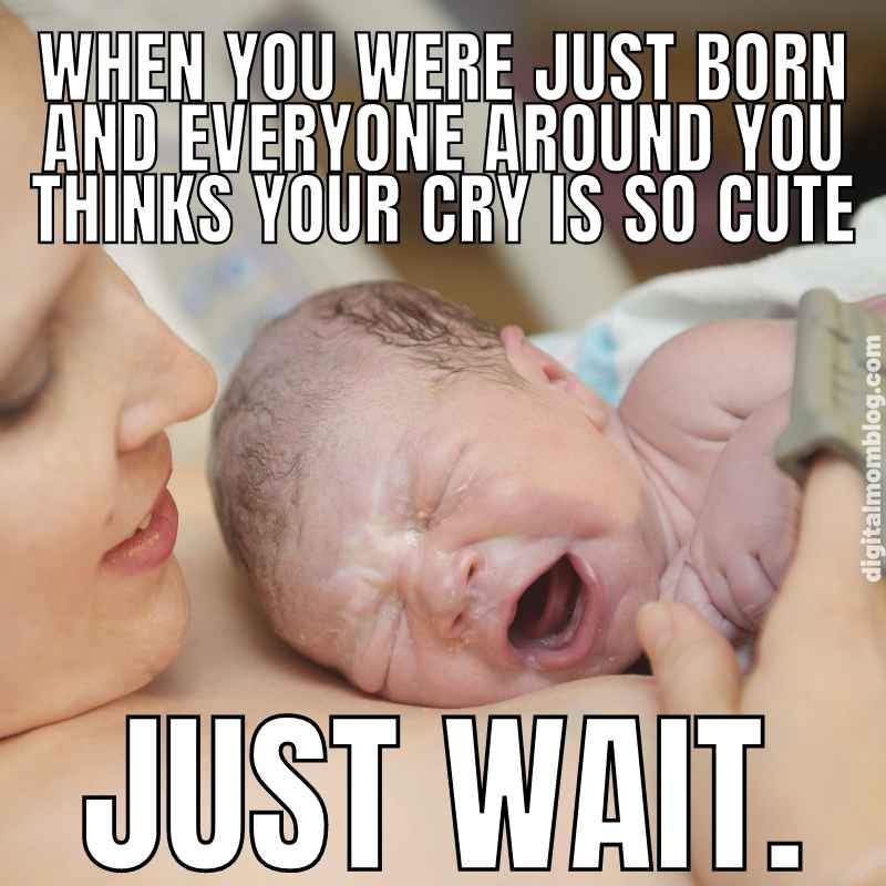 funny crying meme baby funny crying meme baby when you were just born and everyone around you thinks your cry is so cute just wait