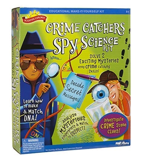 crime scene science kit for kids
