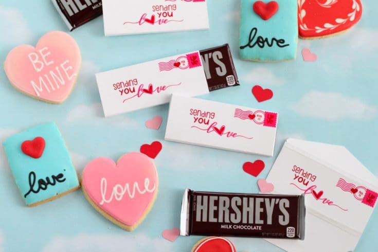 diy cricut valentine candy bar wrapper fb