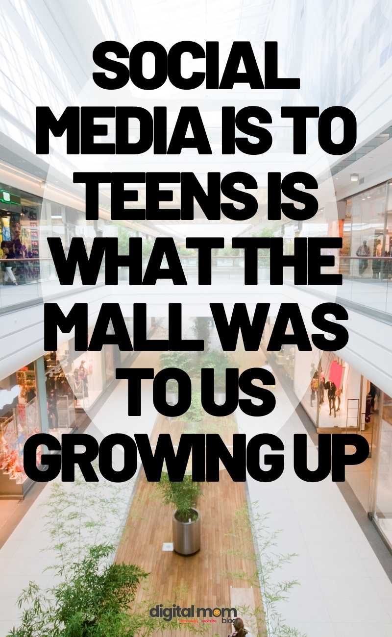 social media is like a mall to teens social media is like a mall to teens