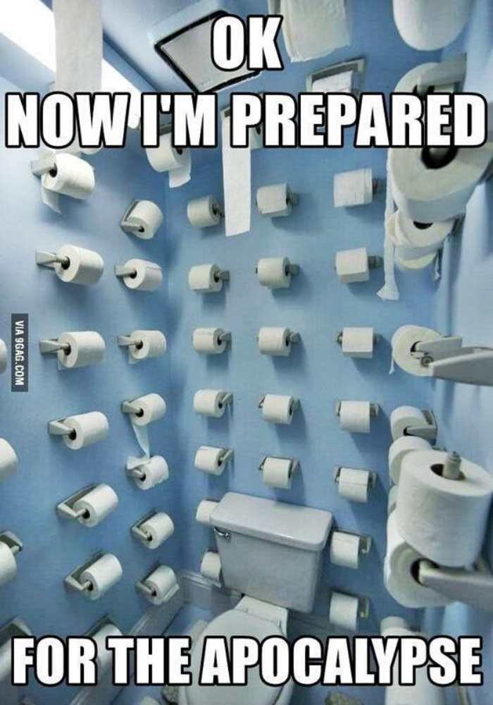 coronavirus toilet paper preparation meme coronavirus toilet paper preparation meme