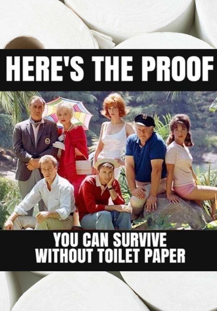 gilligans island survive without toilet paper meme gilligans island survive without toilet paper meme