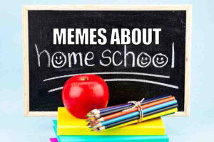 feature image for homeschool memes