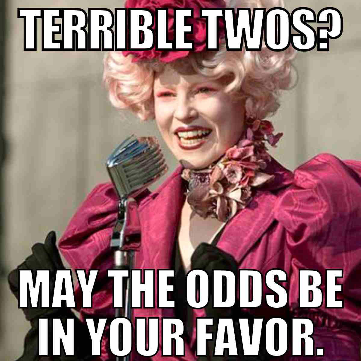 terrible twos meme terrible twos? may the odds be in your favor