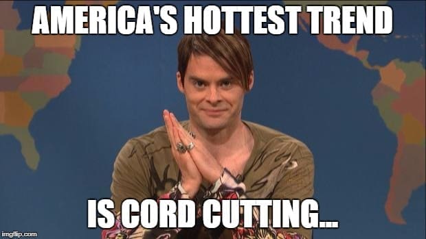cut the cord meme no cable cut the cord meme no cable