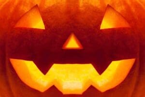 funny pumpkin face