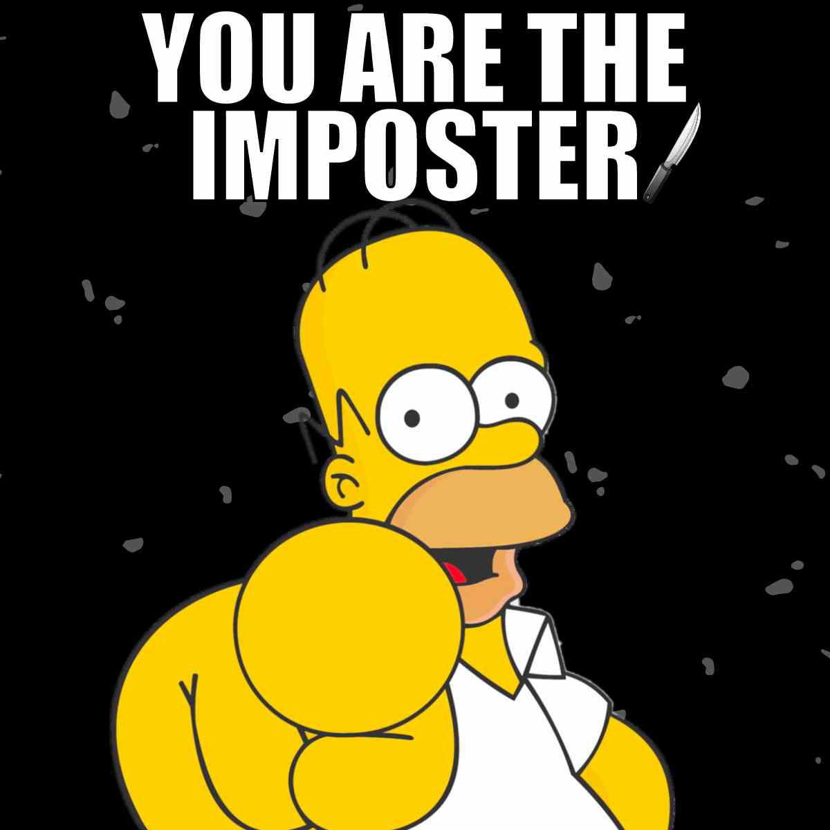 imposter meme you are the imposter
