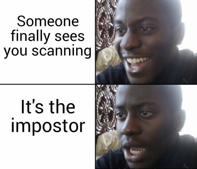 playing among us impostor meme playingamongusimpostormeme